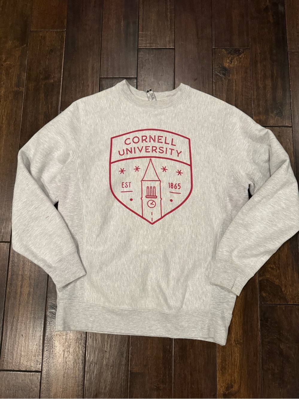 Adult Uscape Cornell University Crewneck - Gray - Medium